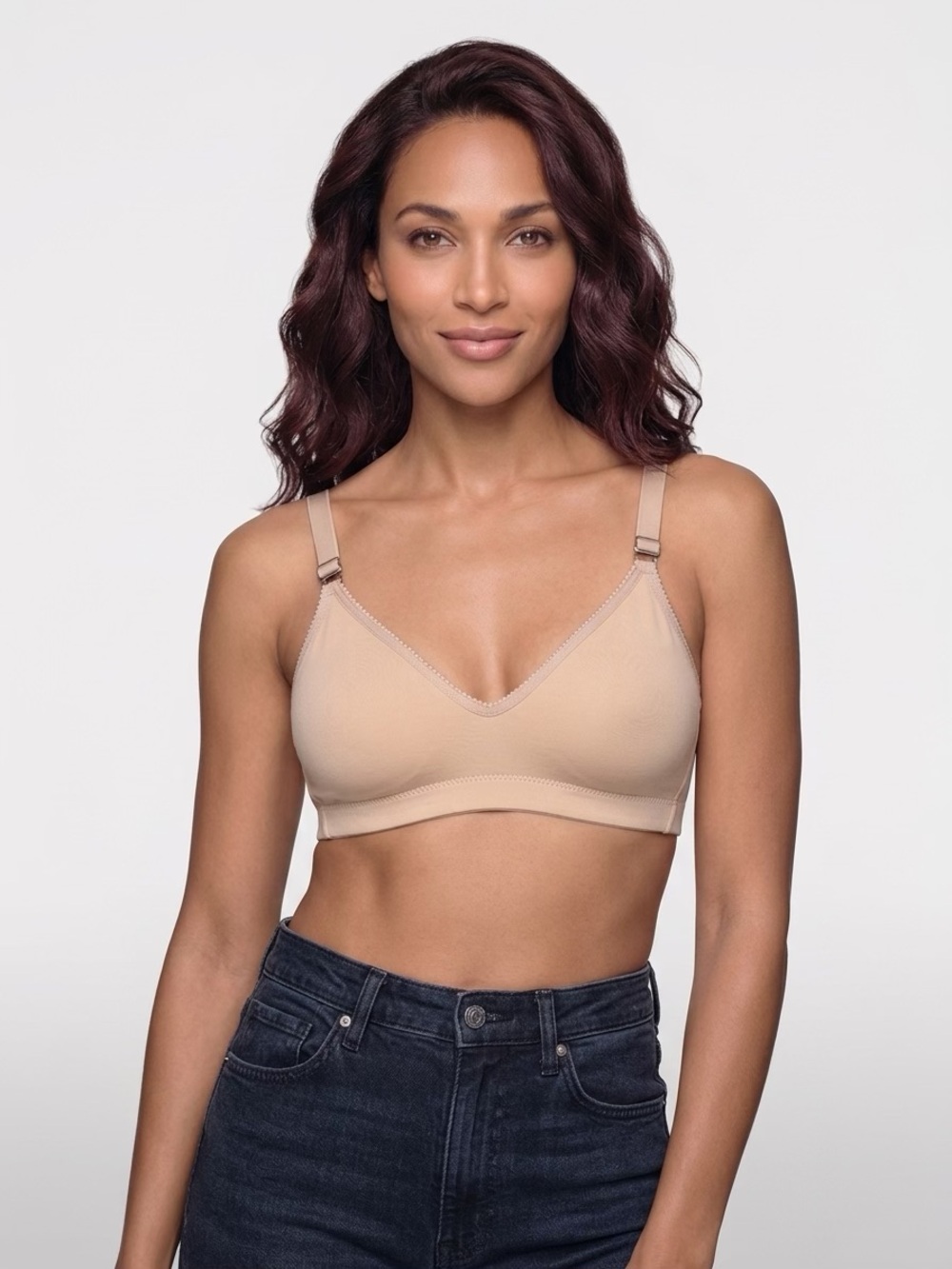 Everyday Comfort Wireless Nude Bralette Caro Cuore high end Argentinian Lengerie